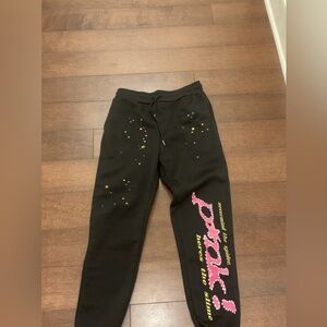 Black Spider (Sp5der) pants size M really good quality brand new